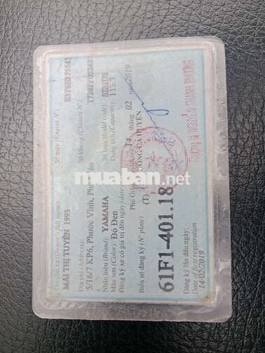 Sirius fi 2019 biển 61