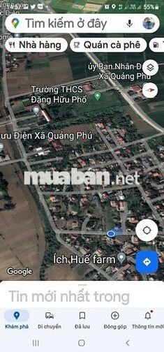 Đất Gần Tứ Hạ Khu Vực Không khí Trong lành