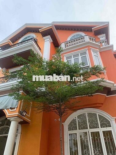 cho thuê siêu biệt thự, 600m2 đất, 2 lầu, KDC An Sương, Q12