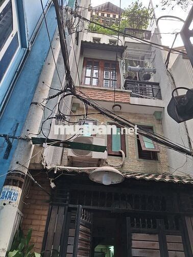 bán nhà 1tr+1 lửng+2 lầu+ Sth, 2 mặt hẻm cụt 1/, anh ninh cao, nở hậu