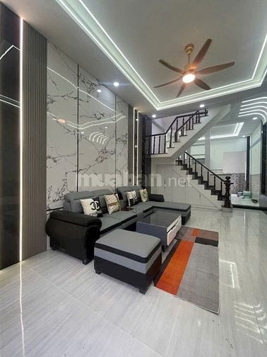 BÁN NHÀ 1 TRỆT 1 LẦU Q.12 (4.2x16), 4PN, 3WC, GIÁ 4 TỶ 850TR