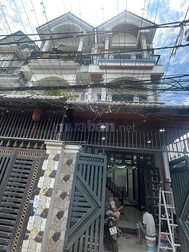 BÁN NHÀ 1 TRỆT 1 LẦU Q.12 (4.2x16), 4PN, 3WC, GIÁ 4 TỶ 850TR