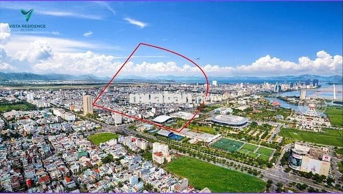 Cặn hộ trung tâm thành phố Đà Nẵng 2 PN, 76m2 dự án Vista Residence