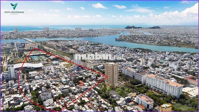 Cặn hộ trung tâm thành phố Đà Nẵng 2 PN, 76m2 dự án Vista Residence