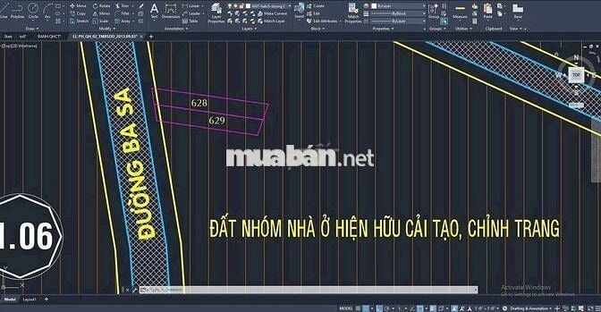 Mặt tiền Đường Ba Sa 155m2/390tr ngay Phước Hiệp, Củ Chi, full thổ,SHR