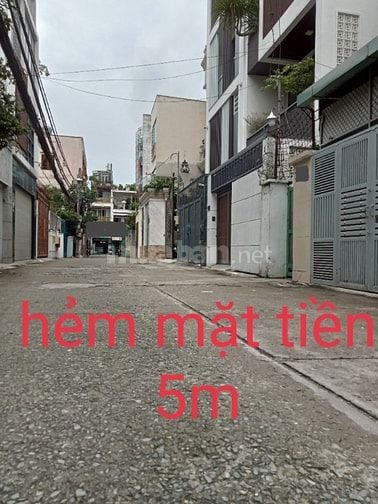 Bán nhà cấp bốn:11,5x22 hai mặt tiền hẻm(5m), Trần Khắc Chân Tân địnhủ