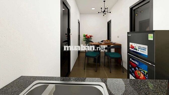 CHO THUÊ CĂN HỘ 2PN 1WC Ở PHẠM VĂN ĐỒNG GẦN VL3 - IUH , TRUNG TÂM 10P