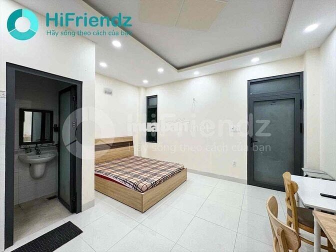 Căn Hộ Studio Máy Giặt Riêng Thang Máy Full Nội Thất Ngay Cầu Vượt 3/2