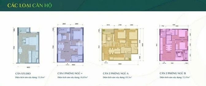 Căn hộ studio K-HOME APARTMENT, diện tích 35m2,nội thất đầy đủ 