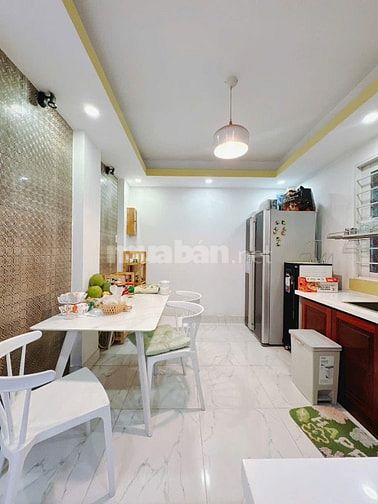 NHÀ 4 TẦNG- 46m2 KHU DÂN CU- HẺM 4m