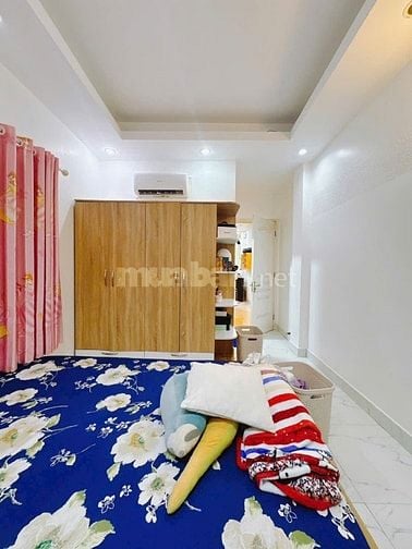 NHÀ 4 TẦNG- 46m2 KHU DÂN CU- HẺM 4m