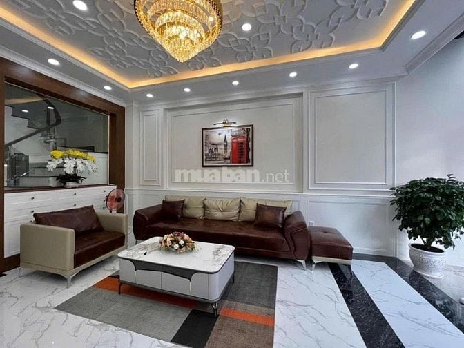 Siêu phẩm nhà đẹp 4 tầng, 5x16m, Huỳnh Tấn Phát, Nhà Bè, nhỉnh 7 tỷ 