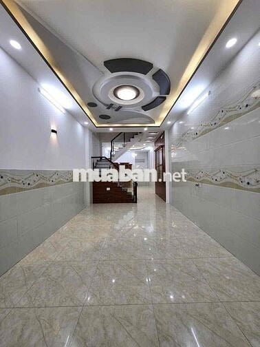Cho Thuê Nhà Mặt tiền đường Lê Lư 4x18m 3 lầu mới sữa dọn vào ở ngay