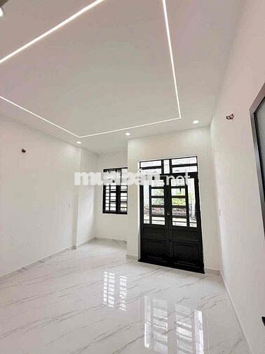 Nhà Mới 100%(4x14m) Đường 26/3 1Lầu 2PN 2VS hẻm xe hơi