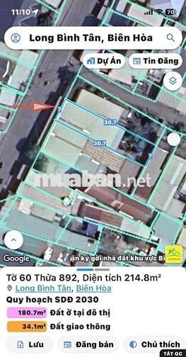 Cần cho thuê mặt bằng kinh doanh 210m2, đường Nguyễn Văn Tỏ