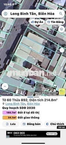 Cần cho thuê mặt bằng kinh doanh 210m2, đường Nguyễn Văn Tỏ
