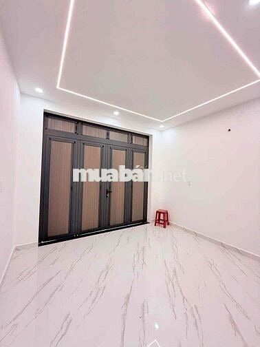 Nhà Mới 100%(4x14m) Đường 26/3 1Lầu 2PN 2VS hẻm xe hơi