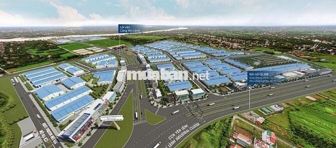💥 BÁN ĐẤT CỤM CÔNG NGHIỆP YÊN LỆNH – DUY TIÊN, HÀ NAM -  1.9 HA 💥