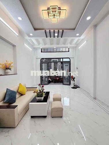 Nhà Mới 3 Tầng Tân Hoà Đông-4x8-DTSD 81m2-Sổ Rieng