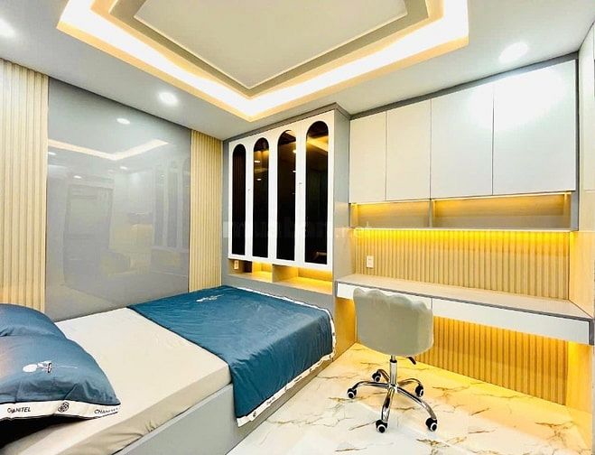 Bán nhà mới đẹp 5 tầng HXH (4,8x10) 84/ Huỳnh Khương An p5 GÒ VẤP 