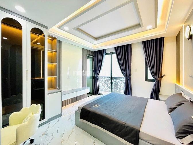 Bán nhà mới đẹp 5 tầng HXH (4,8x10) 84/ Huỳnh Khương An p5 GÒ VẤP 