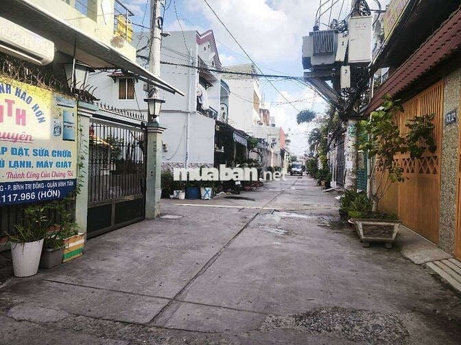 Bình Tân - Bán nhà 3 tầng 64m2 Tân Hòa Đông 6tỷ5