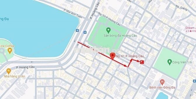 Phòng đẹp đủ đồ giá rẻ ngõ 61 Hoàng Cầu - thông 180 nguyễn lương bằng