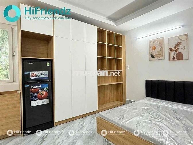 STUDIO CỬA SỔ TRỜI SIÊU THOÁNG FULL NT CỰC XỊN NGAY GẦN CV LÀNG HOA