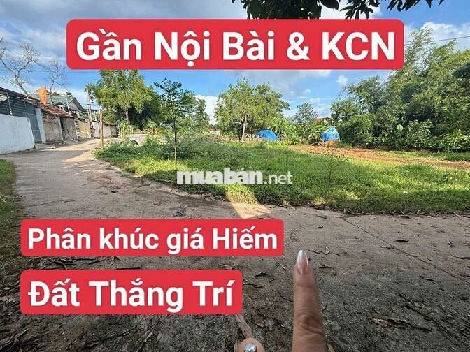 1. 6x tỷ Lô đất Thắng Trí Gần Nội Bài 2 mặt tiền full thổ cư hàng Hiếm 1. 6x tỷ Lô đất Thắng Trí Gần Nội Bài 2 mặt tiền full thổ cư hàng Hiếm