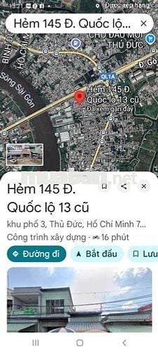 NHÀ QUỐC LỘ 13 CŨ 15M LIỀN KỀ TRƯỜNG ĐẶNG THỊ RÀNH TẦM 50M