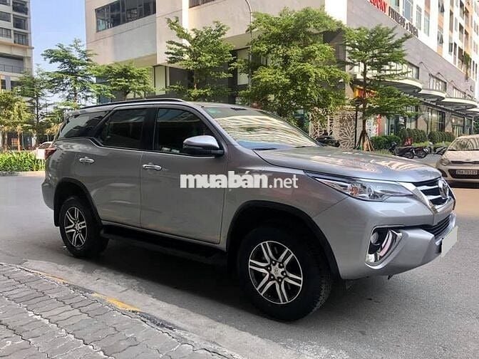 Fortuner 2019 máy dầu số tự động, màu xám