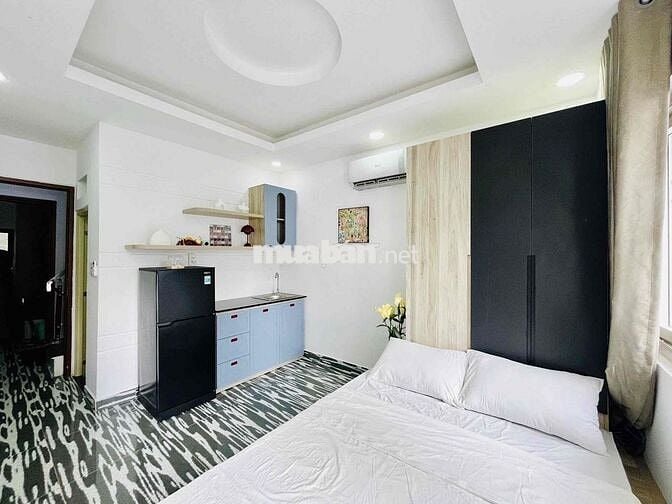 CHÍNH CHỦ TRỐNG STUDIO BAN CÔNG FULL NỘI THẤT BÓC SEAL MỚI HOÀN THIỆN