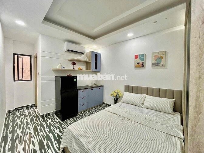 CHÍNH CHỦ TRỐNG STUDIO BAN CÔNG FULL NỘI THẤT BÓC SEAL MỚI HOÀN THIỆN