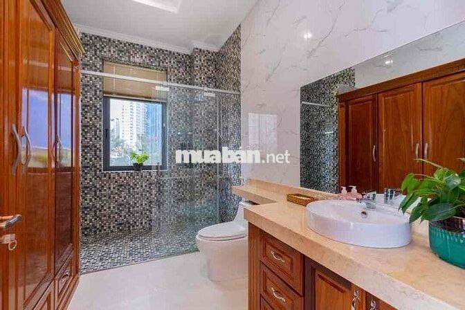 Cho Thuê  Biệt Thự DT 10x20 1Trệt 2Lầu 5Pn 5Wc Full Nội Thất Cao Cấp