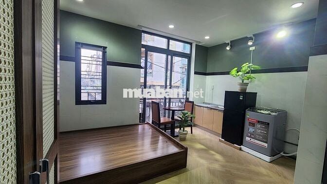 Phòng Studio lầu 1 decor đẹp trung tâm Q10 full nội thất