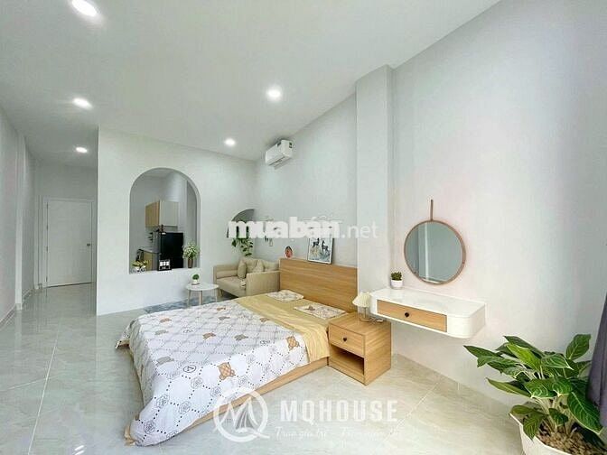 Cho Thuê Căn Hộ 1PN Cửa Sổ ở Lê Quang Định gần chợ Bà Chiểu Bình Thạnh