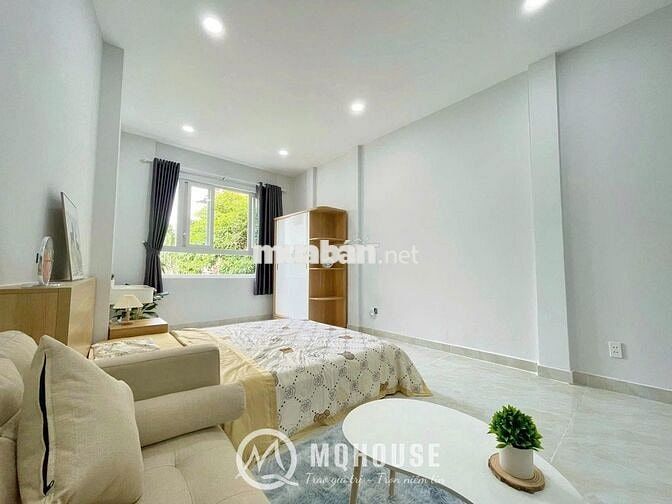 Cho Thuê Căn Hộ 1PN Cửa Sổ ở Lê Quang Định gần chợ Bà Chiểu Bình Thạnh