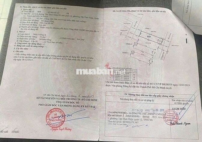 Nhà phố đúc 2 lầu 9 chủ đg oto ngay bv Q12