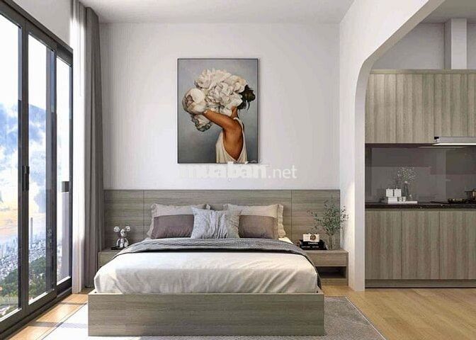 Cho thuê căn hộ Studio mới keng ngay cầu Rồng