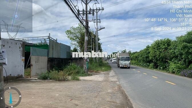 Bán 795m2 Đất +Nhà xưởng (ngang 14,67m) MT Thanh Niên,Phạm Văn Hai, BC