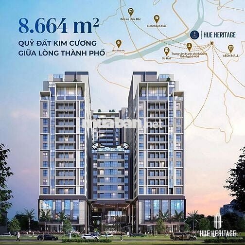 🚀 Siêu hot! Căn hộ Huế Heritage trung tâm Đống Đa – 2PN chỉ 3,5 TỶ