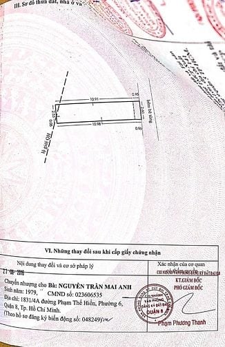 Bán Nhà Hẻm 137 Cao Xuân Dục P12Q8 1 căn duy nhất. Giá tốt 