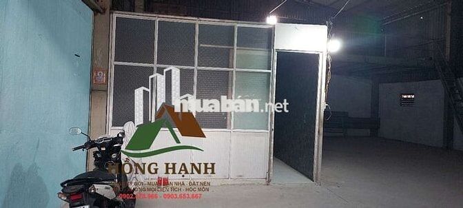 CHO THUÊ NHÀ & KHO MẶT TIỀN PHAN VĂN HỚN- XTT  5.6 ×40m2. Nở hậu.16 Tr