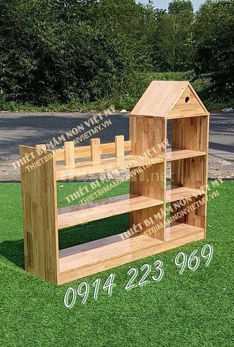 Kệ/Tủ Gỗ Đa Năng Montessori Cho Bé