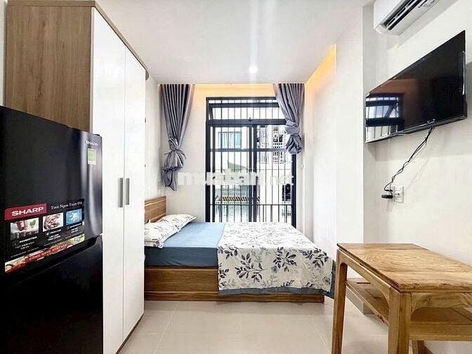 CHO THUÊ CĂN HỘ STUDIO BAN CÔNG – MỚI XÂY – GIÁ 5 TRIỆU/THÁNG