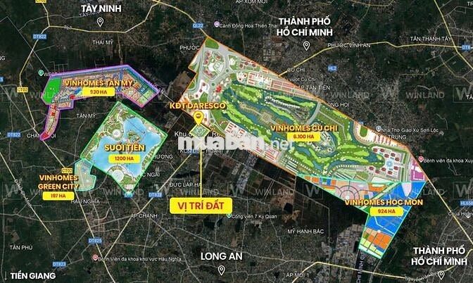 Cần bán 1 lô 100m2 KDC Daresco