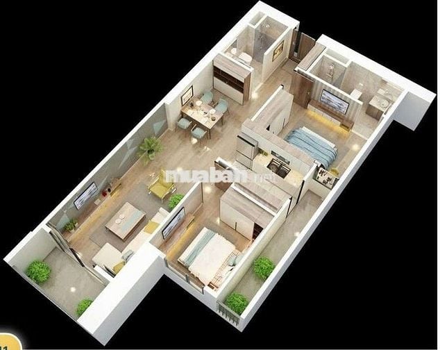 Căn hộ 2PN, 2VS, 79.3m2, tòa Usilk 104, Hà Đông Căn hộ 2PN, 2VS, 79.3m2, tòa Usilk 104, Hà Đông