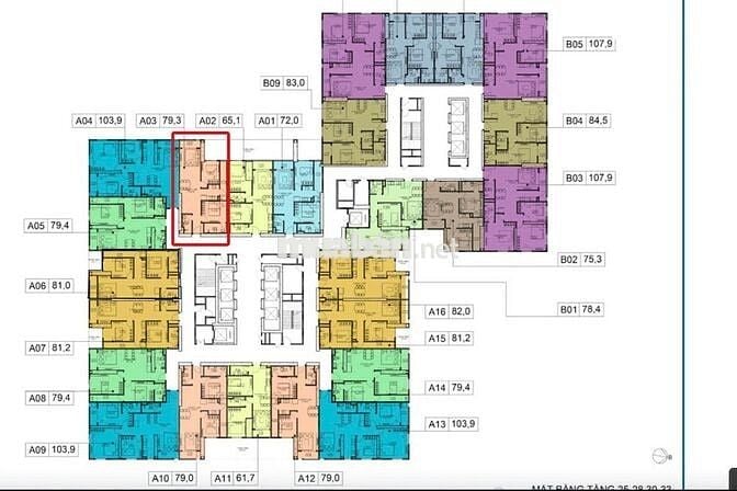 Căn hộ 2PN, 2VS, 79.3m2, tòa Usilk 104, Hà Đông
