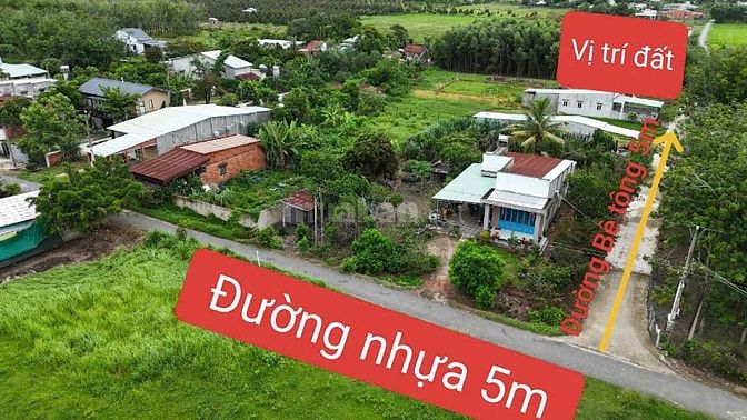 5x50 đường bê tông thông. Gần ủy ban. gần KCN. 590TR