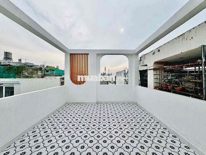 “Nhà mới 4 tầng, 52m², 4PN hẻm 1 sẹt Đ. Số 8, Gò Vấp – 6.85 tỷ